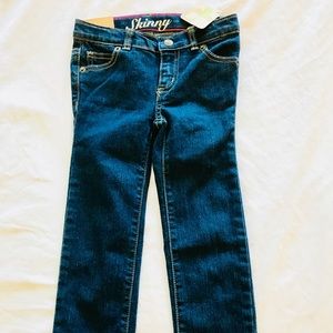 Girls Size 4T Skinny Jean with adjustable waist
